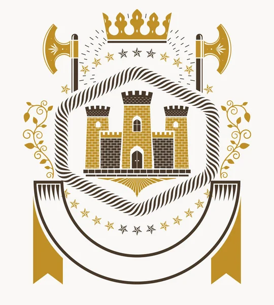 Heraldisches Wappentier — Stockvektor