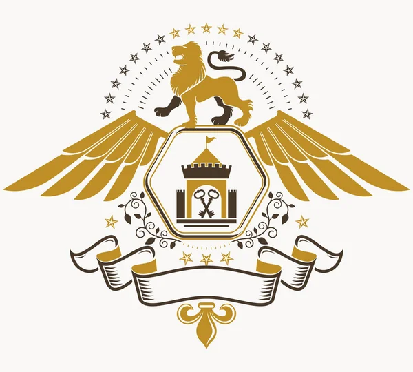 Vintage hanedan amblemi