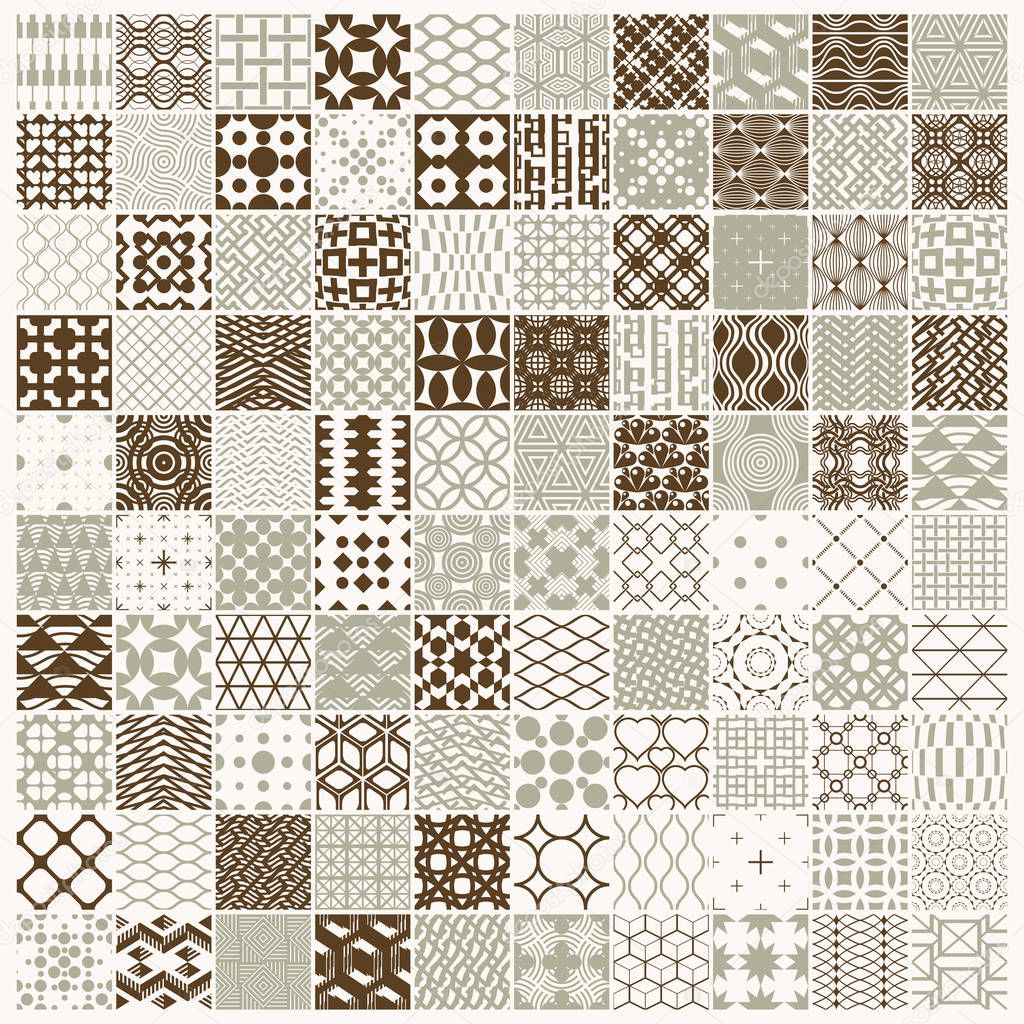 graphic vintage textures created with squares