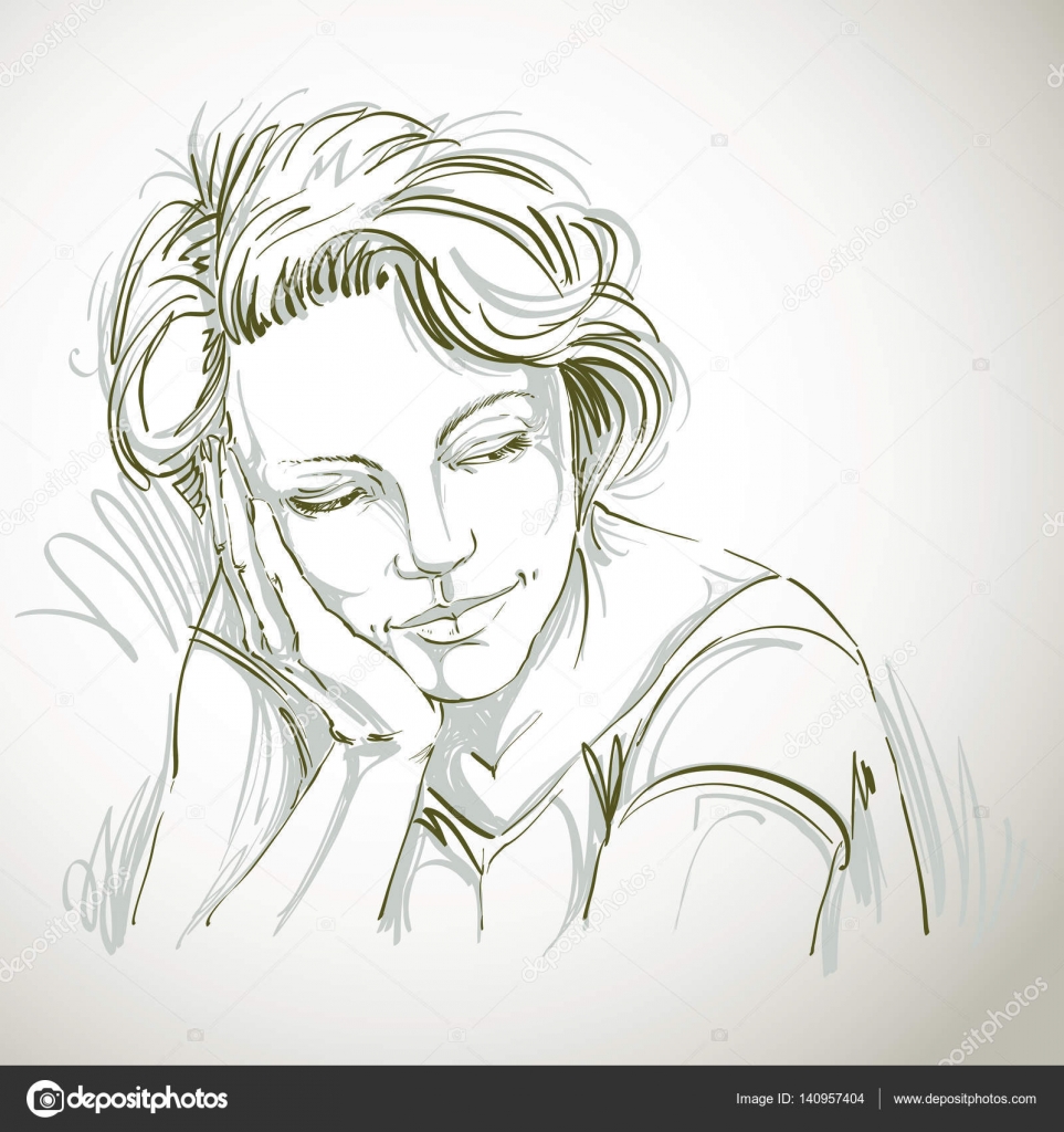 Femme Triste Dessin Images Vectorielles Femme Triste Dessin Vecteurs Libres De Droits Depositphotos