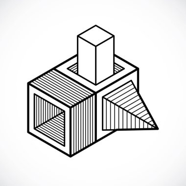 izometrik kafes şekiller ve resimler