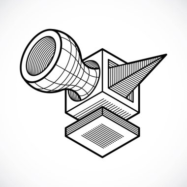 izometrik kafes şekiller ve resimler