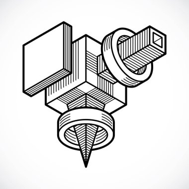 izometrik kafes şekiller ve resimler