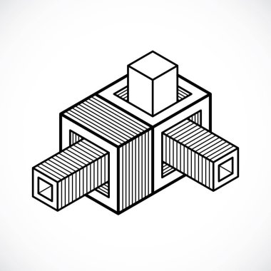 izometrik kafes şekiller ve resimler