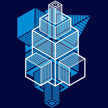 izometrik kafes şekiller ve resimler