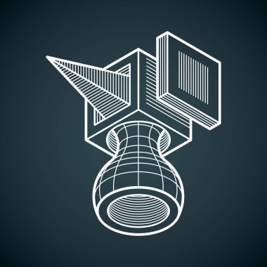 izometrik kafes şekiller ve resimler