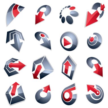 Multimedya işaretleri koleksiyonu