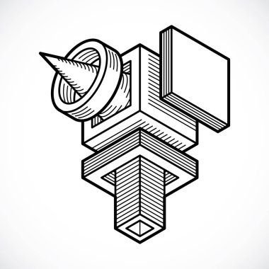 izometrik kafes şekiller ve resimler