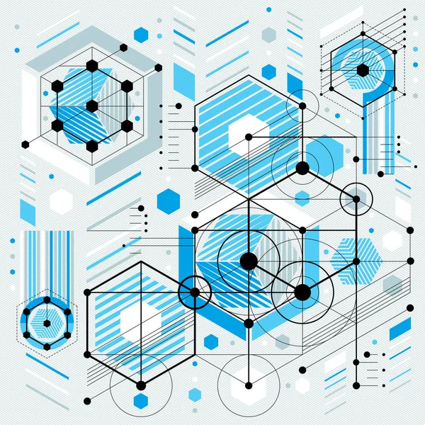 Schémas de microprocesseurs circulaires — Image vectorielle