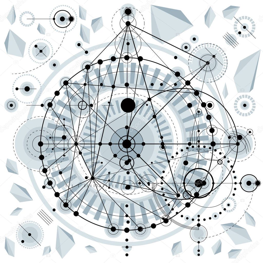 isometric mesh shapes and figures