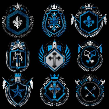 Hanedan dekoratif arması topluluğu