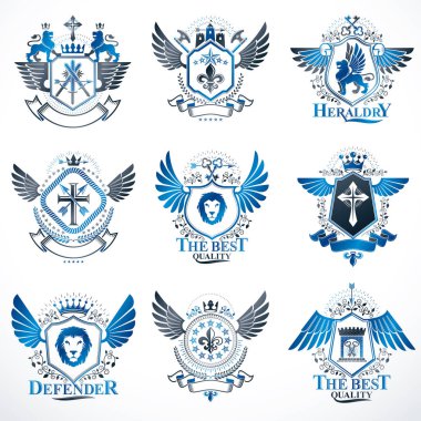 Hanedan dekoratif arması topluluğu