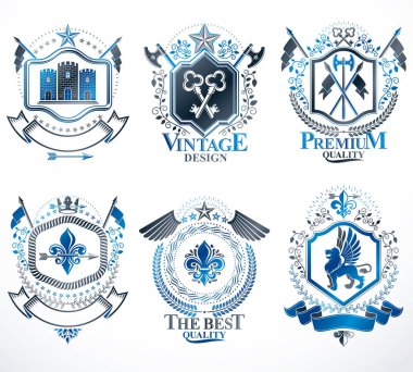 Hanedan dekoratif arması topluluğu