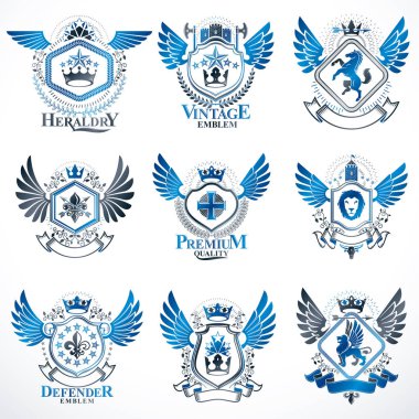 Hanedan dekoratif arması topluluğu