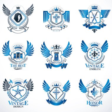 Hanedan dekoratif arması topluluğu