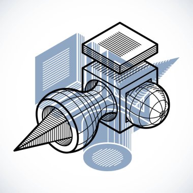 soyut geometrik şekil