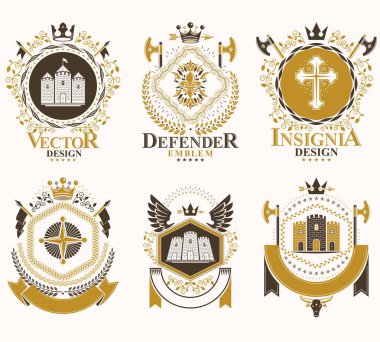 Hanedan dekoratif arması topluluğu