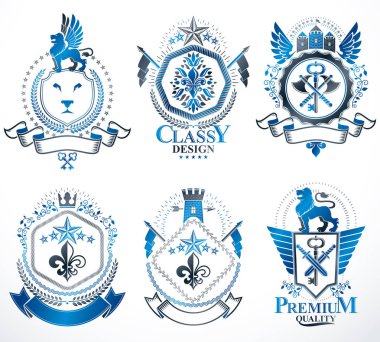 Hanedan dekoratif arması topluluğu