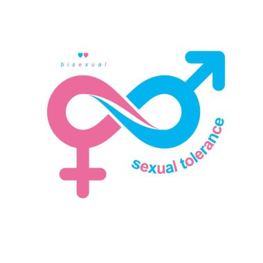 Aşk sonsuza kadar kavramsal logosu