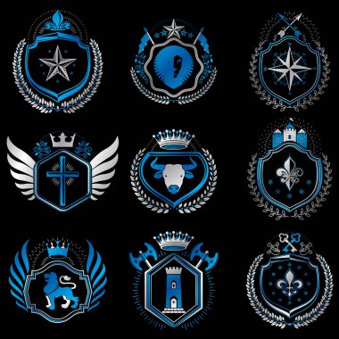 Hanedan dekoratif arması topluluğu