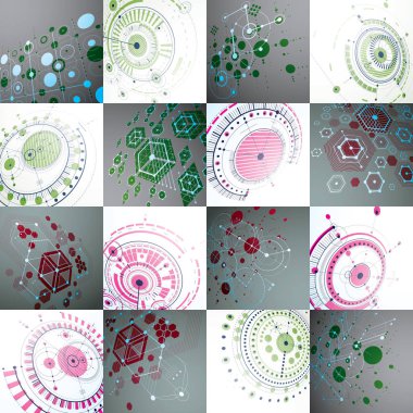 Modüler Bauhaus arka set