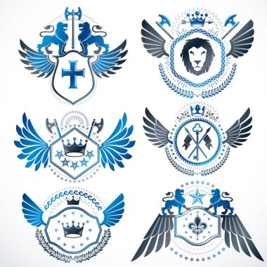 Hanedan dekoratif arması topluluğu