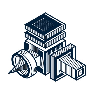 soyut geometrik şekil