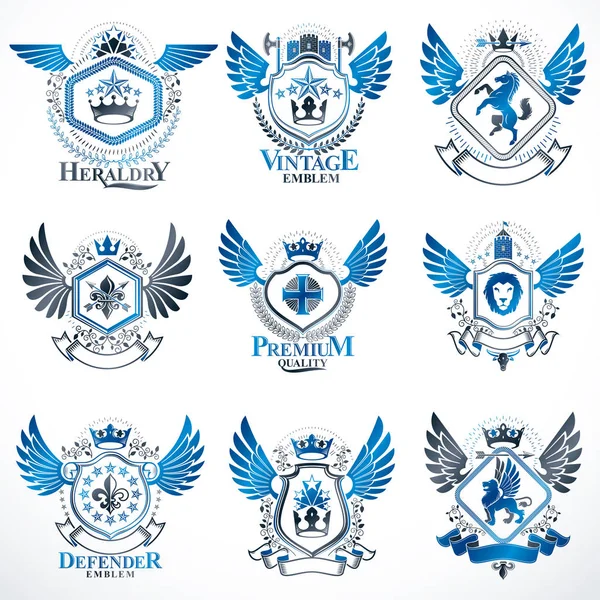 Hanedan dekoratif arması topluluğu