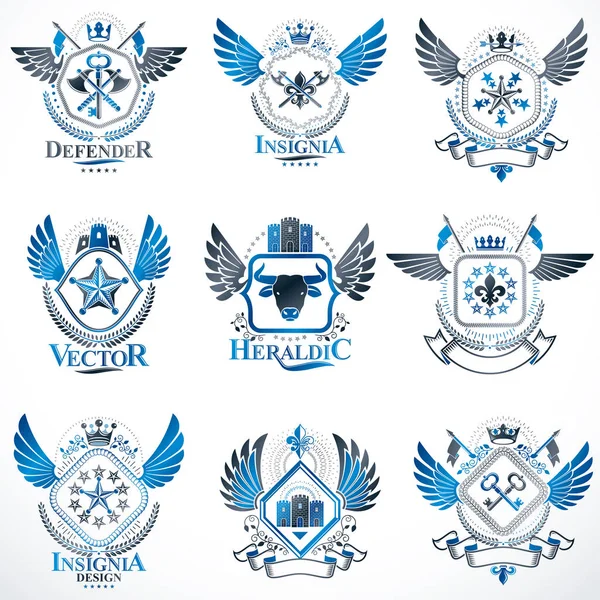 Hanedan dekoratif arması topluluğu