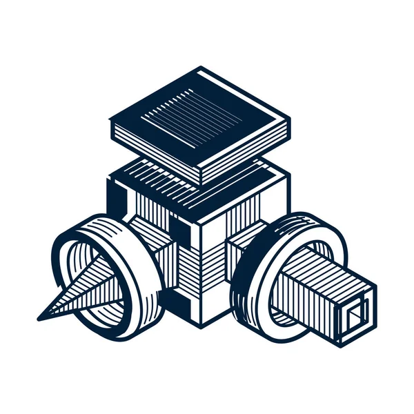 soyut geometrik şekil