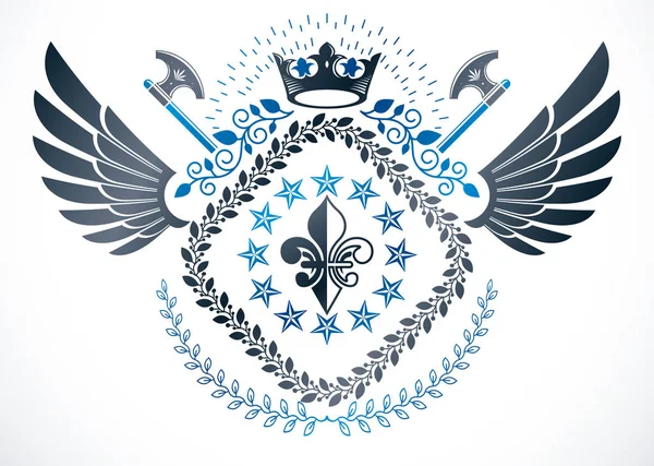 Wappen der Heraldik — Stockvektor