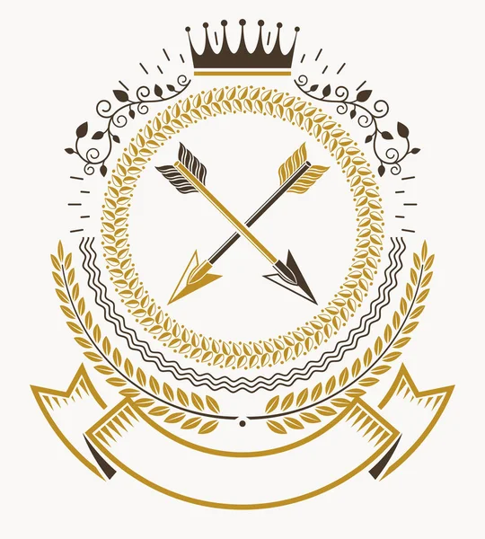 Heraldisches Wappentier — Stockvektor