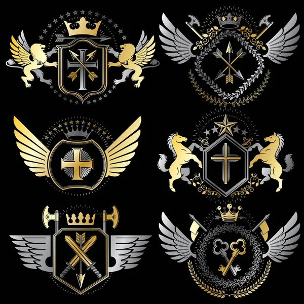 Hanedan dekoratif arması topluluğu