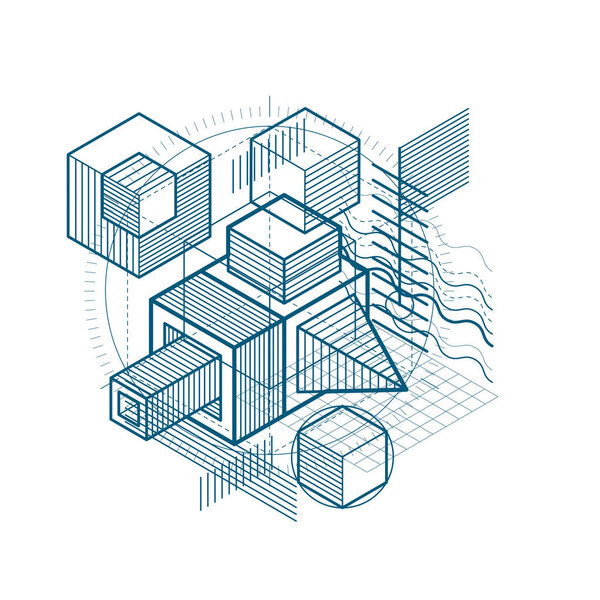 Abstract geometric shape