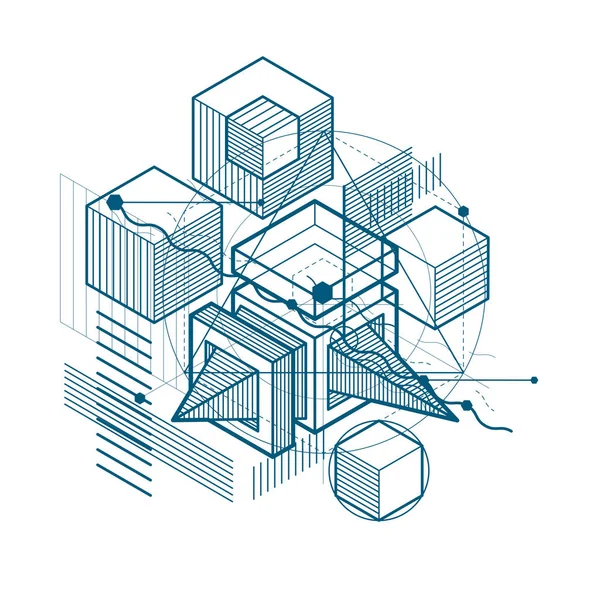 Forma geométrica abstracta — Archivo Imágenes Vectoriales