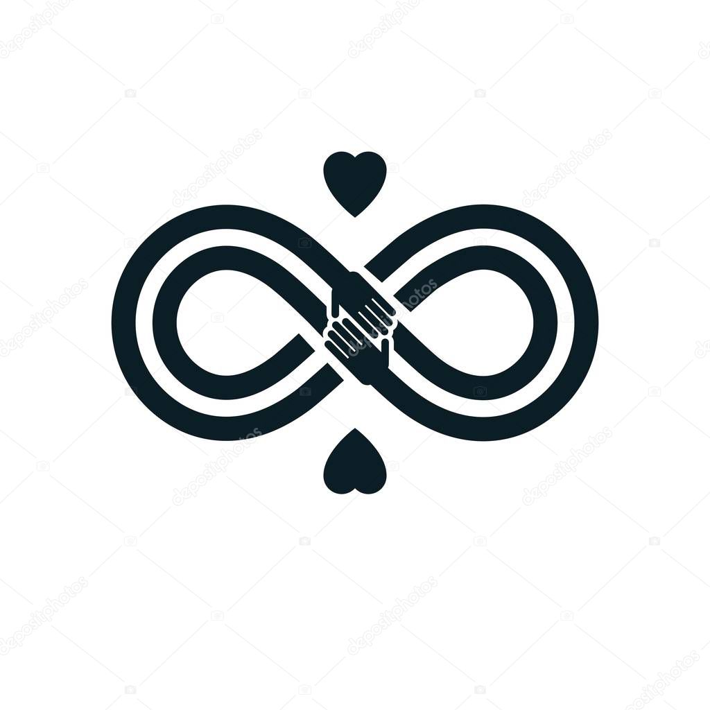 Sexual Tolerance conceptual symbol, vector illustration
