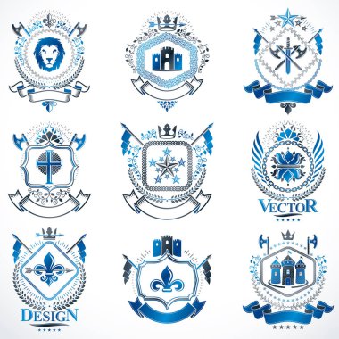 Hanedan dekoratif arması topluluğu