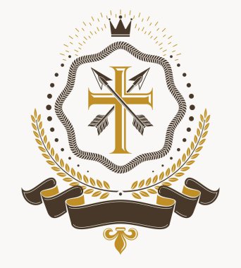 Vintage hanedan amblemi