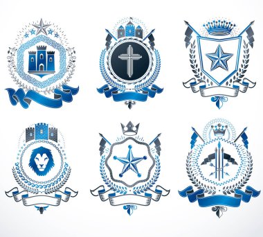 Hanedan dekoratif arması topluluğu