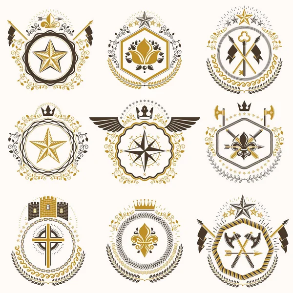 Hanedan dekoratif arması topluluğu