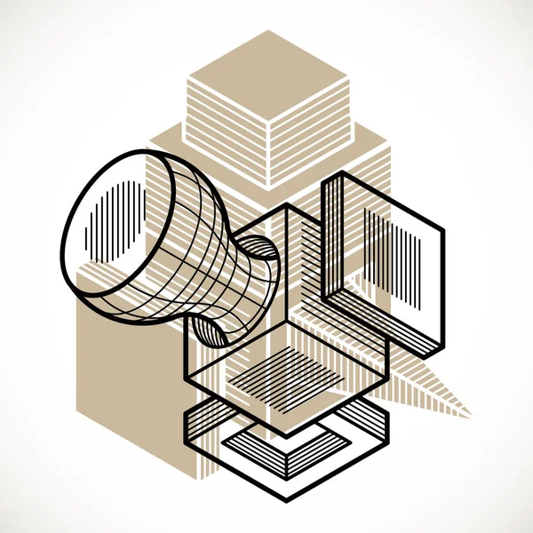 soyut geometrik şekil