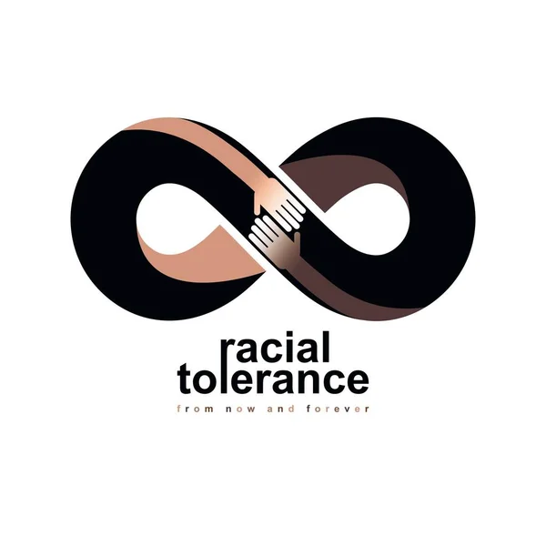 Расової символ толерантності — стоковий вектор