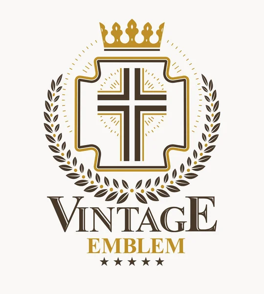 Vintage hanedan amblemi