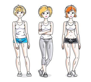 mutlu genç kadın kılığında 