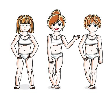 Mutlu küçük kızlar 