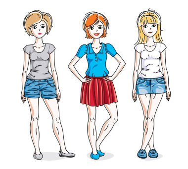 çekici bir genç kadın