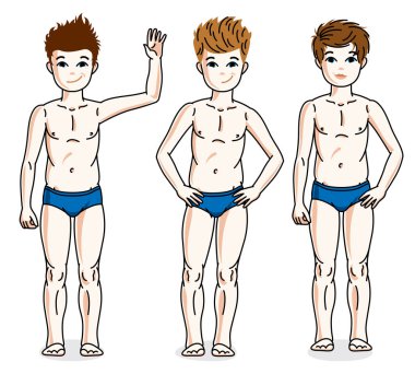 genç çocuklar mavi iç çamaşırı