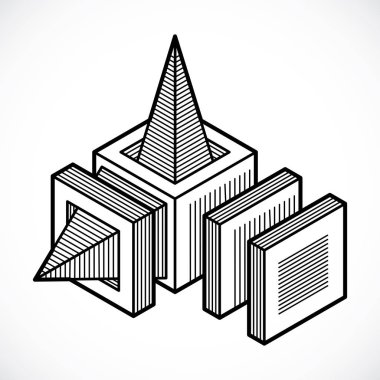  izometrik boyutlu şekli