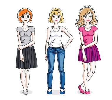 çekici bir genç kadın