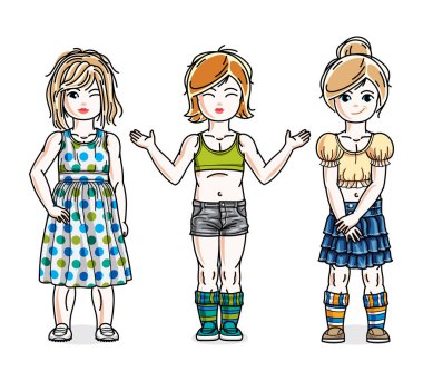 Mutlu küçük kızlar 